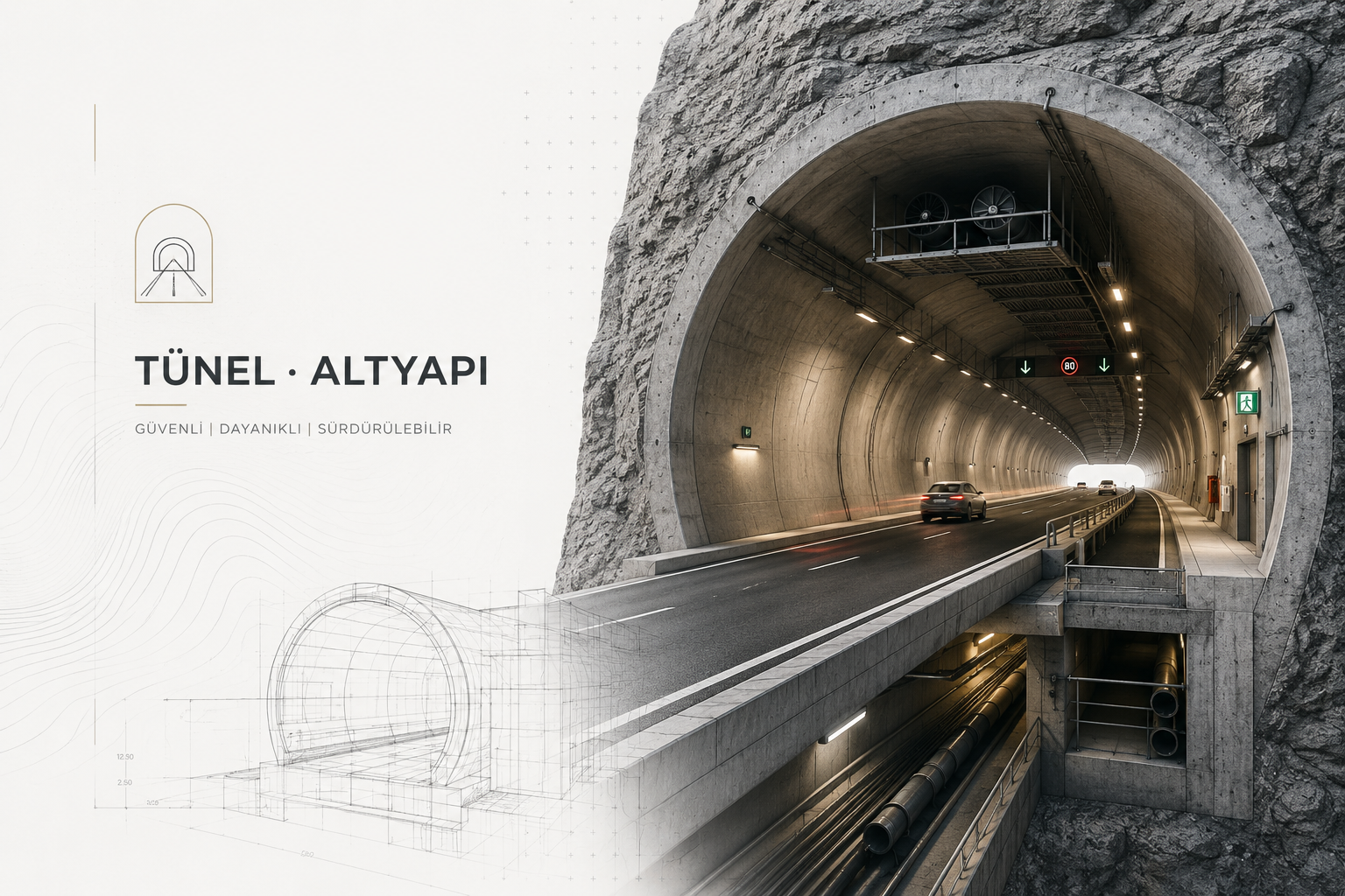 Dağ Geçişi Karayolu Tüneli — 4,2 km